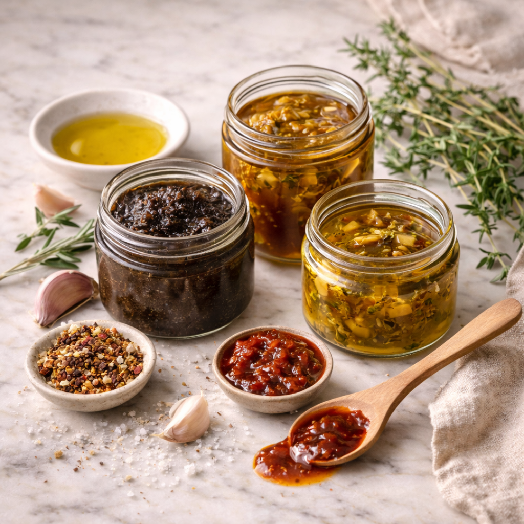 Salsas y Sazonadores