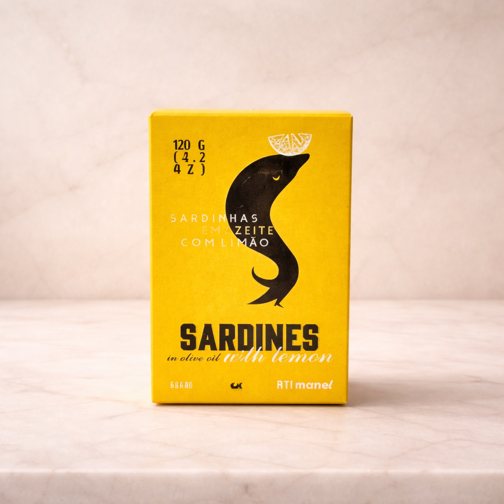 Sardinas Marinadas con Limón en Aceite de Oliva — Ati Manel (120 g)