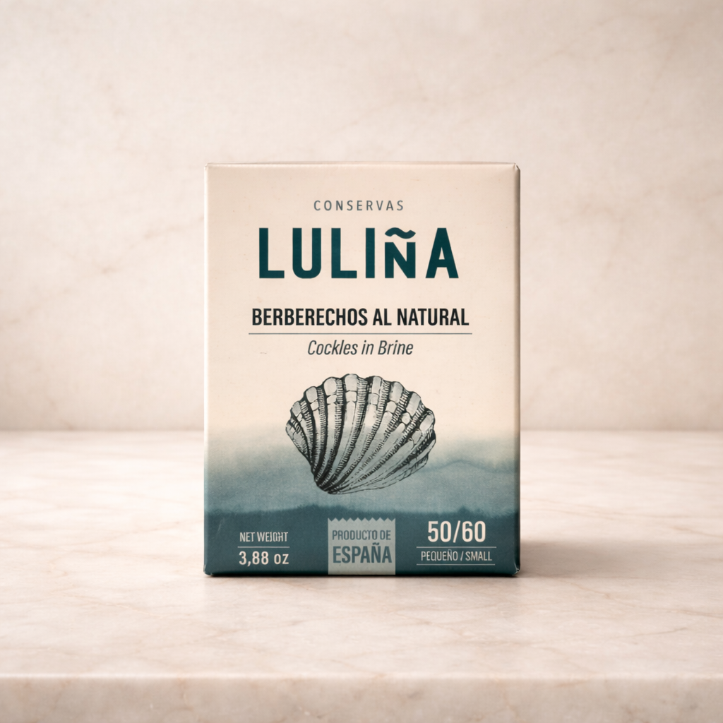 Berberechos al Natural — Luliña (110 g)