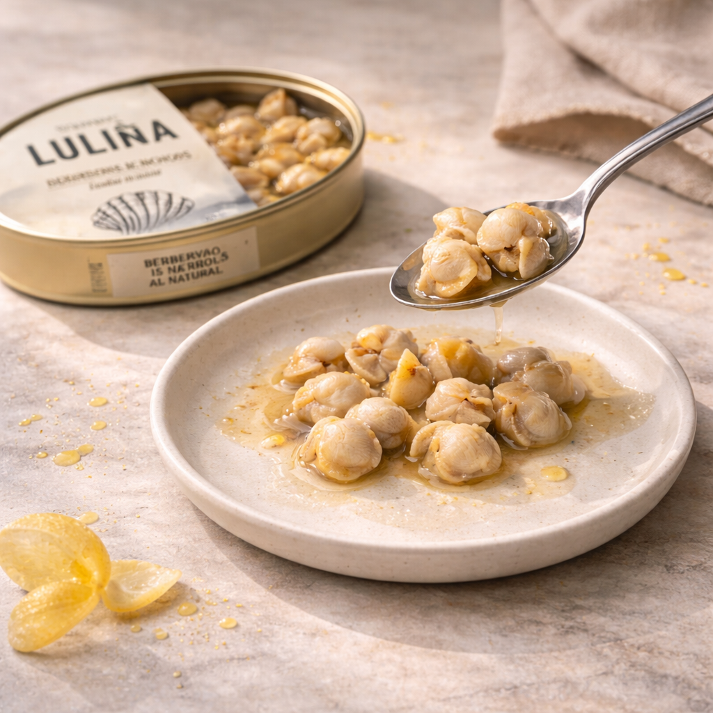 Berberechos al Natural — Luliña (110 g)